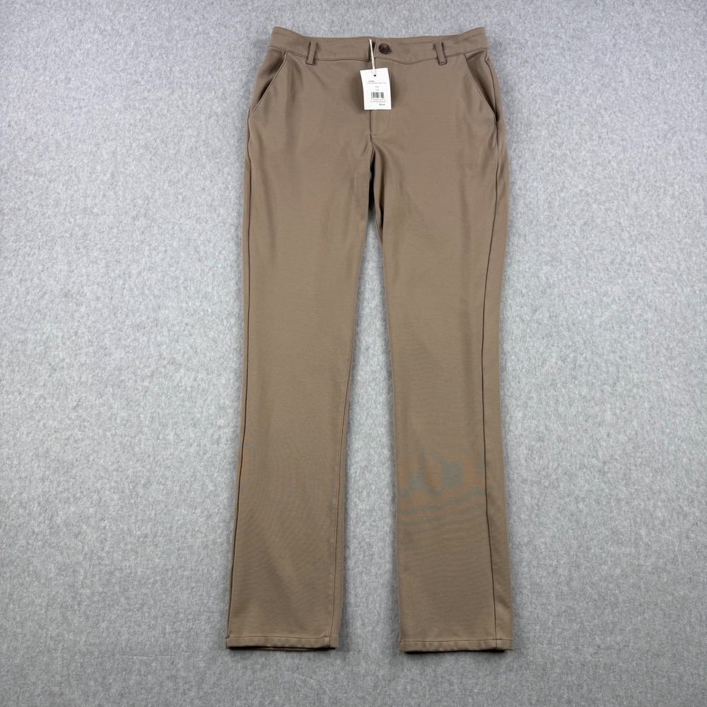 True Classic‎ Pants Mens 32x32 Khaki Tan Slim Fit Stretch Comfort Chino NEW